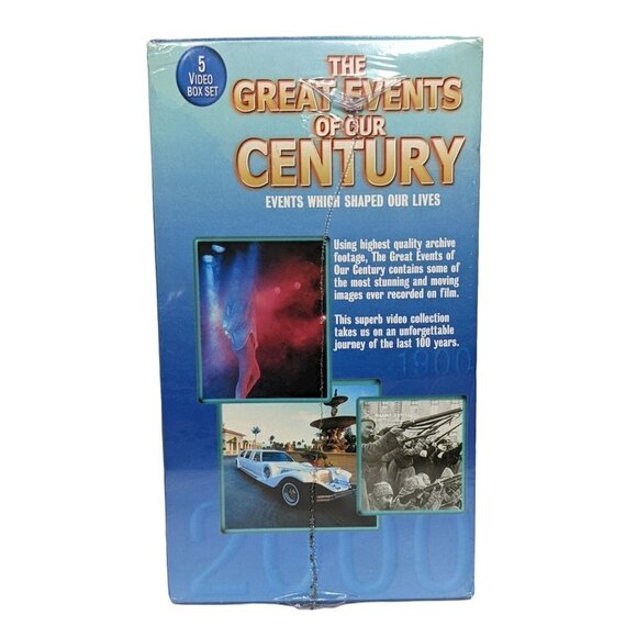 The Great Events Of Our Century VHS Box Set - Picture 2 of 5